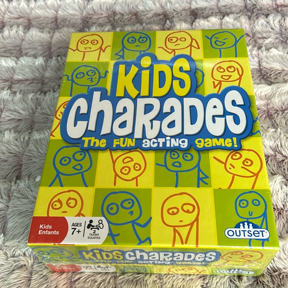 Kids Charades The Fun Acting Game by Outset Media